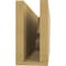 Ekena Millwork 4in. W x 8in. H x 20in. L Ridgewood Woodgrain TimberThane Rafter Tail, Primed Tan RFTUR04X08X20RIDRCPR - alternate 6
